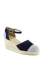 Sandales Talon Compens� Unisa Bleu sandales / nu-pieds COSINA-K