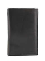 Portefeuille Cuir Etrier Noir caro E33786