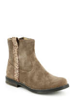 Boots Minibel Marron boots / bottines LUISA