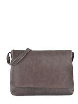 Messenger Bag 1 Compartment Etrier Brown spider S83813