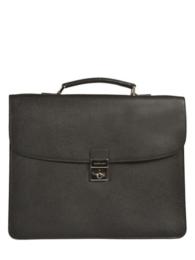 Longchamp Le foulonn� Briefcase Brown