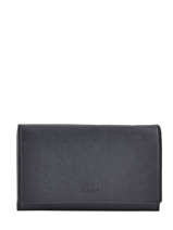 Porte-monnaie Cuir Etrier Noir blanco 600600