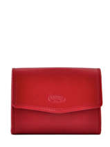 Purse Leather Katana Pink daisy 553058