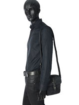 Pochette Homme Wylson Noir harbour W8176-2-vue-porte