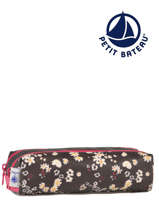 Trousse 2 Compartiments Tann's Rose petit bateau 12323