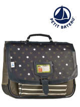 Cartable 2 Compartiments Tann's Vert petit bateau 38327