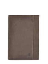 Wallet Leather Serge blanco Green cap horn CAH21019