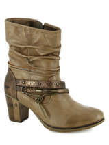 bottines mustang