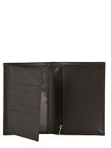 Longchamp Baxi cuir Portefeuilles Noir-vue-porte