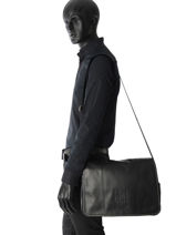 Longchamp Cavalier Serviette Noir-vue-porte