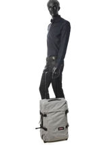 Valise Cabine Souple Eastpak Gris authentic luggage K61L-vue-porte