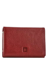 Porte-monnaie Cuir Hexagona Rouge republique 331092