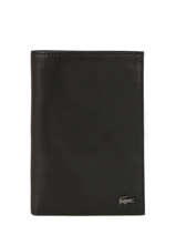 Wallet Leather Lacoste Black crocodile NH2322IL