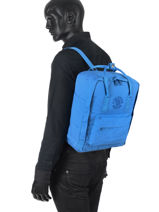 Sac � Dos K�nken 1 Compartiment Fjallraven Bleu kanken 23548-vue-porte