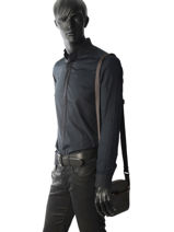 Sac Bandouli�re Texier Marron jules 40101-vue-porte