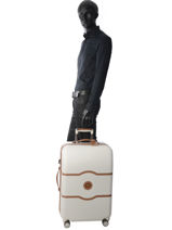 Valise Rigide Chatelet Air Delsey Blanc chatelet air 1672810-vue-porte