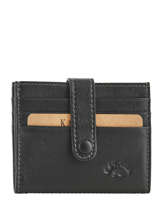 Porte-cartes Cuir Katana Noir marina 753130