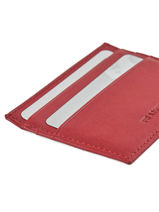 Purse Leather Francinel Red 37902-vue-porte
