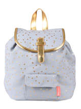 Sac � Dos Mini Kidzroom Gris gold rush 30-8452