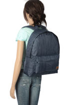 Sac � Dos 1 Compartiment Roxy Noir back to school RJBP3730-vue-porte