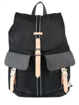 Sac � Dos 1 Compartiment Herschel Noir offset 10233-O