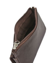 Porte-monnaie Cuir Petit prix cuir Marron supreme FA213-vue-porte
