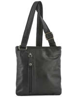Sac Bandouli�re Hexagona Noir instinct 664752
