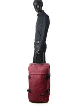 Softside Luggage Authentic Luggage Eastpak Violet authentic luggage K62L-vue-porte