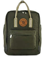 Sac � Dos Kanken 1 Compartiment Fjallraven Noir greenland 23700