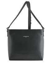 Sac Bandouli�re Constance Cuir Lancaster Noir constance 437-27