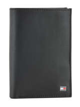 Wallet Leather Tommy hilfiger Black eton AM03088