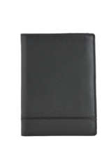 Portefeuille Cuir Le tanneur Noir jules TUJ3300