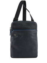 Crossbody Bag Black Square Piquadro Blue black square CA3978B2