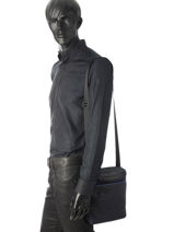 Sac Bandouli�re Black Square Piquadro Bleu black square CA3978B2-vue-porte