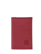 Porte Cartes Soft Cuir Hexagona Rose soft 227492