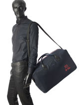 Longchamp 271 st ho toile Sacs de voyage Bleu-vue-porte