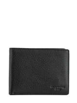 Porte Cartes Cuir Hexagona Noir encore 137670
