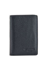 Porte Cartes Cuir Hexagona Noir encore 137658