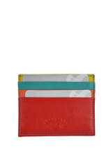 Porte-cartes Cuir Francinel Rose cook 59902