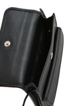 Sac Bandouli�re Hexagona Noir soft 22A1242-vue-porte