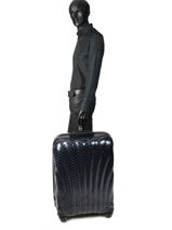 Valise Rigide Cosmolite Samsonite Noir cosmolite V22392-vue-porte
