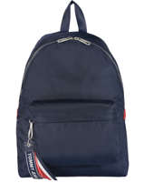 Backpack Tommy hilfiger Blue tju logo AU00398