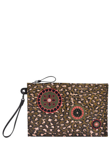 Longchamp Hypnotic rosace Etui passeport Noir