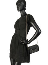 Longchamp Mademoiselle longchamp rock Pochettes Noir-vue-porte