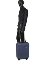 Valise Cabine Travel Bleu madrid IG1701-S-vue-porte