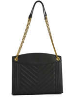 Sac Simone Cuir Mat Nat et nin Noir vintage SIMONEMA