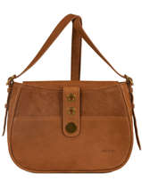 Sac Bandouli�re Michelle Nat et nin Marron vintage MICHELLE