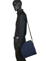 Sac Bandouli�re Tumi Bleu harrison 66013-vue-porte