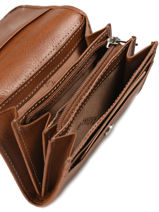 Purse Leather Katana Gold tampon 253041-vue-porte