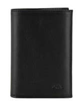 Portefeuille Cuir Katana Noir tampon 253016